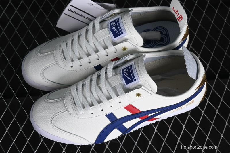 Onitsuka Tiger Mexico 66 Low-Top Leather Sneakers for Casual Running - D507L-0152