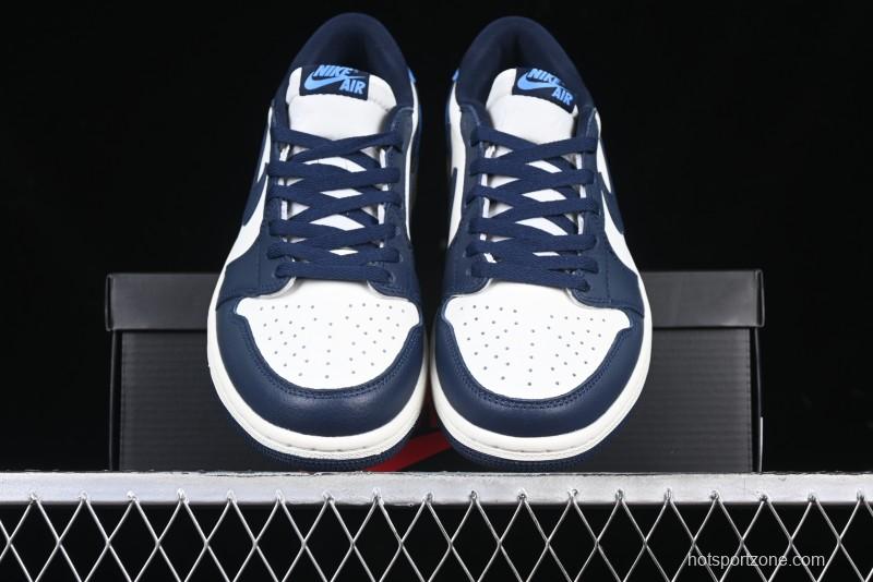 Nike Air Jordan 1 Low OG Obsidian AJ1 Low-top Lifestyle Basketball Shoes - CZ0790-400
