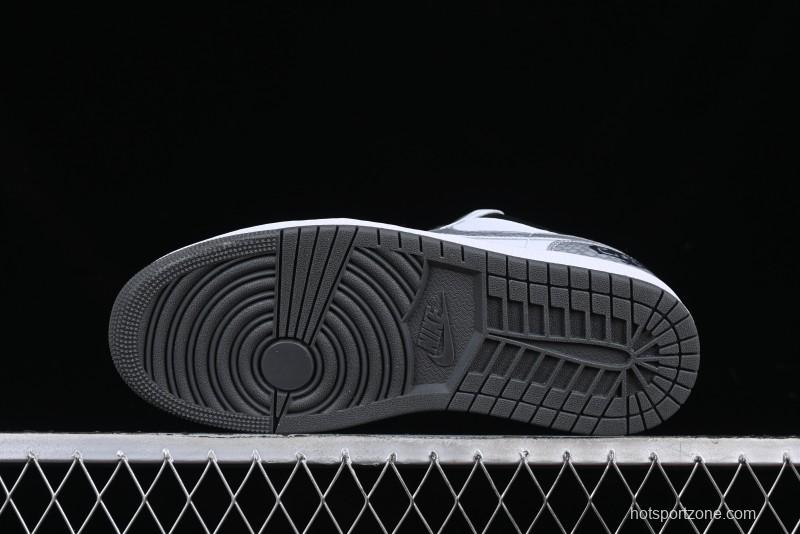 Nike Air Jordan 1 Low AJ1 Snake Year Custom Low-Top Culture Basketball Shoes - 553558-152