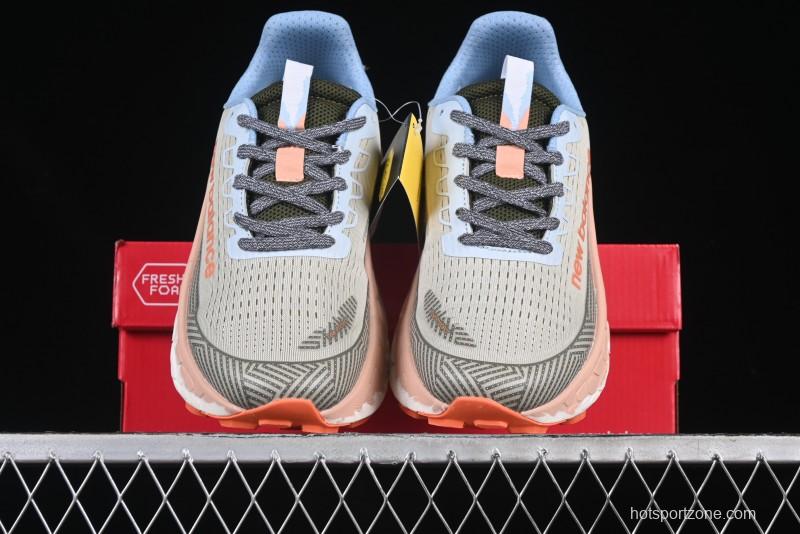 New Balance Fresh Foam X More V3TDS Low-Top Running Shoes with Durable Slip-Resistant Outsole - MTMORUG3