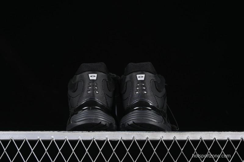 Salomon XT-Wings 2 All-Black Trail Running Sneakers - Sleek Performance and Style