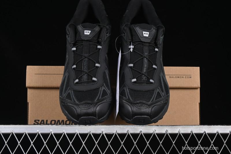 Salomon XT-Wings 2 All-Black Trail Running Sneakers - Sleek Performance and Style
