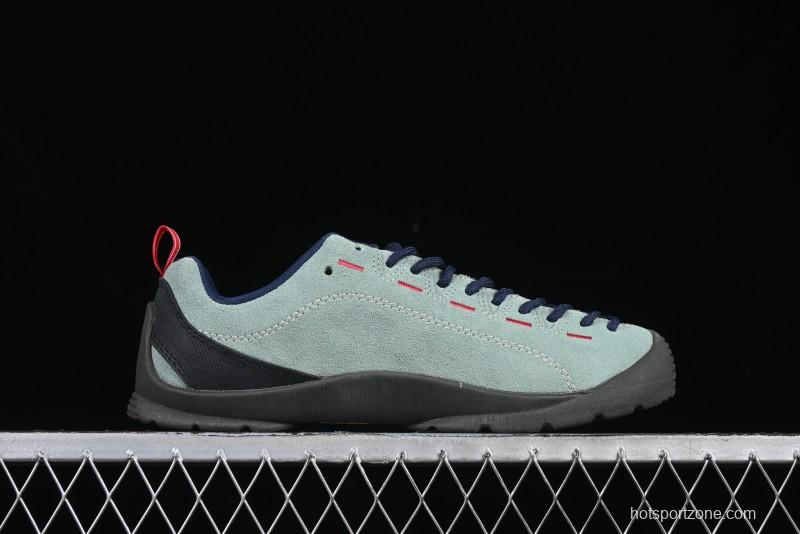 KEEN Jasper Lightweight Outdoor Adventure Shoes – Mint Green & Navy