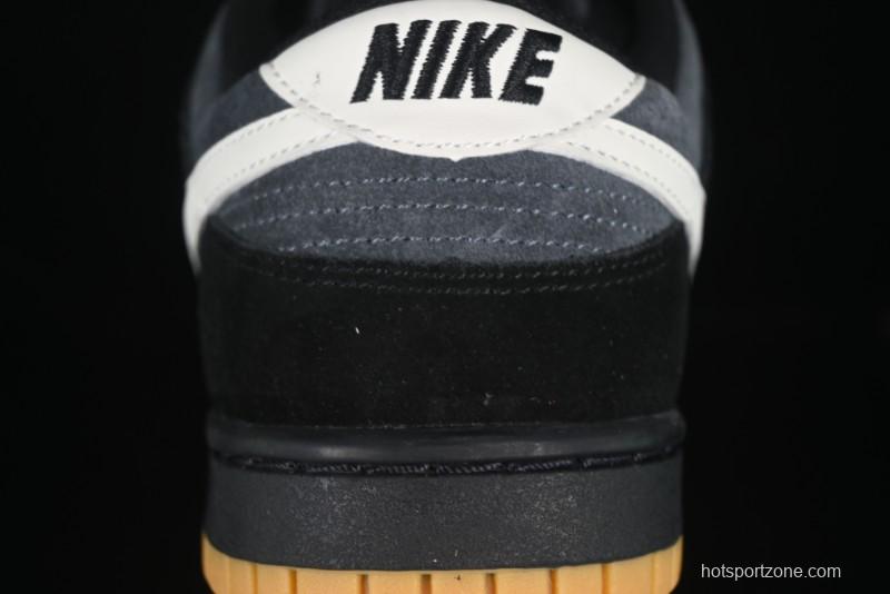 Nike Dunk Low Casual Sneakers in Black-Grey Colorway - HQ1931-001