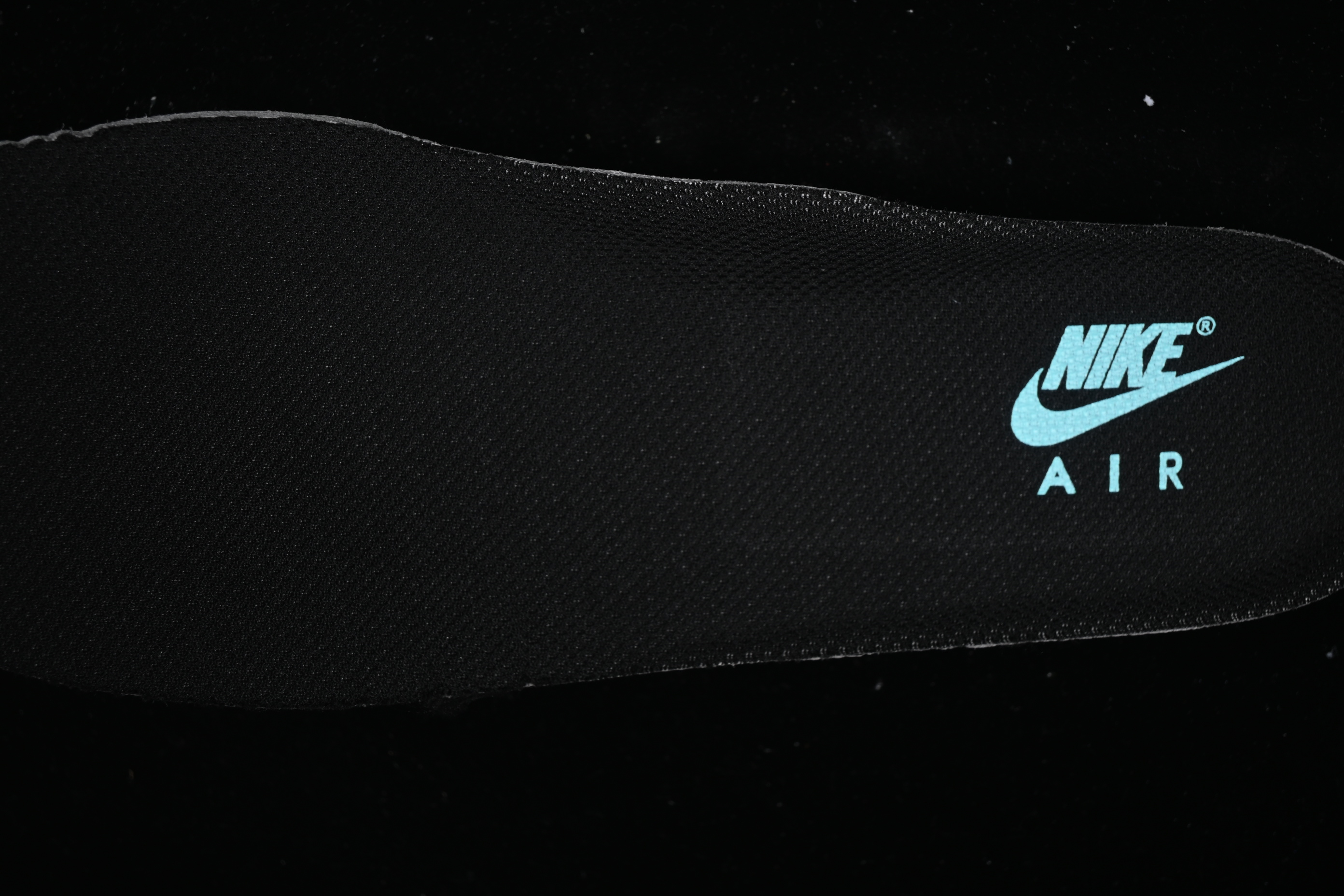 Nike Air Force 1 Low "Tiffany Blue" – Black & Aqua Classic