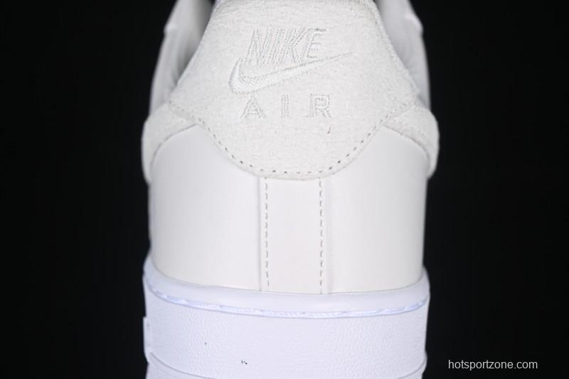 Nike Air Force 1 Low "Triple White Beige" Sneakers