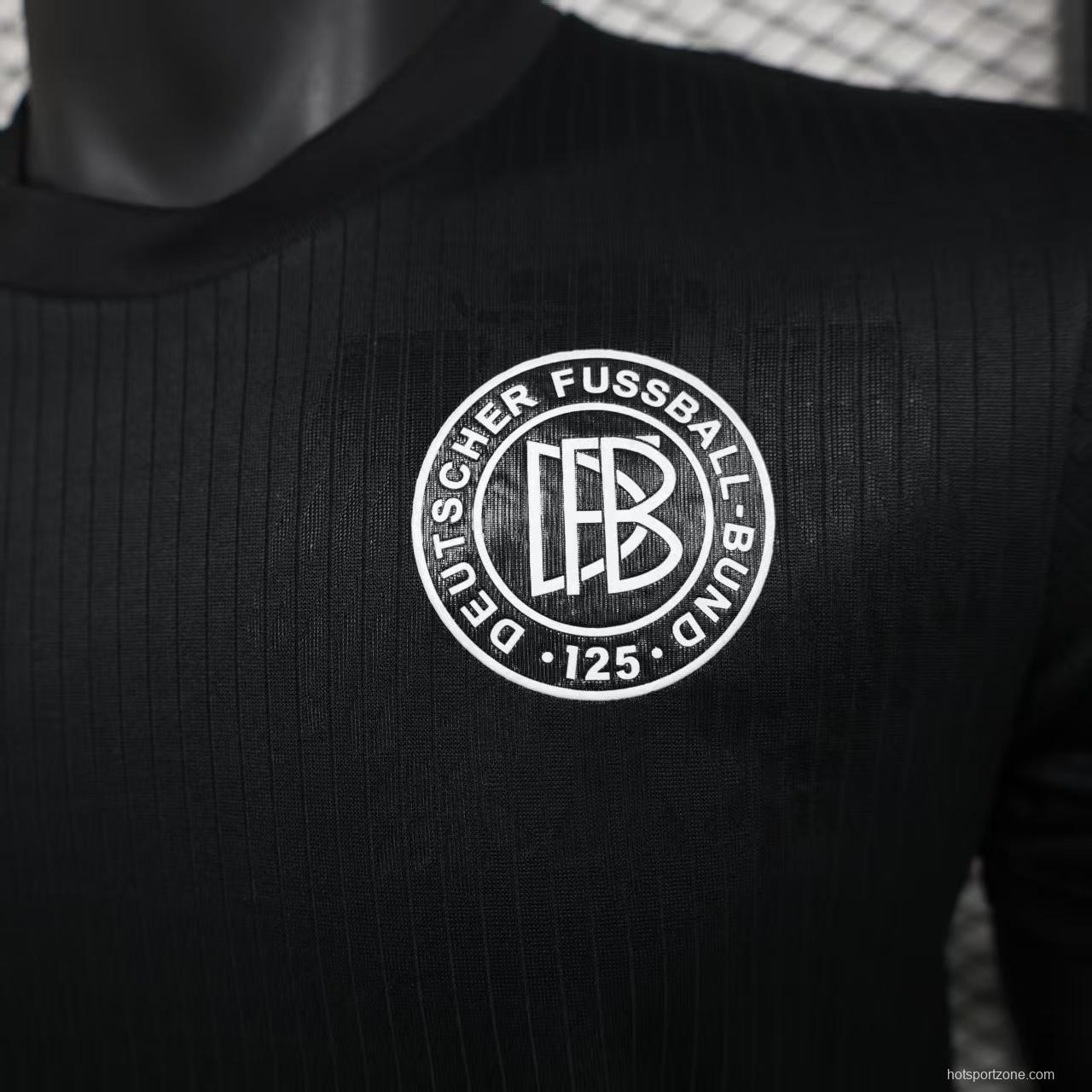 Player Version 2025 Germany Black 125Th Anniversary Jersey