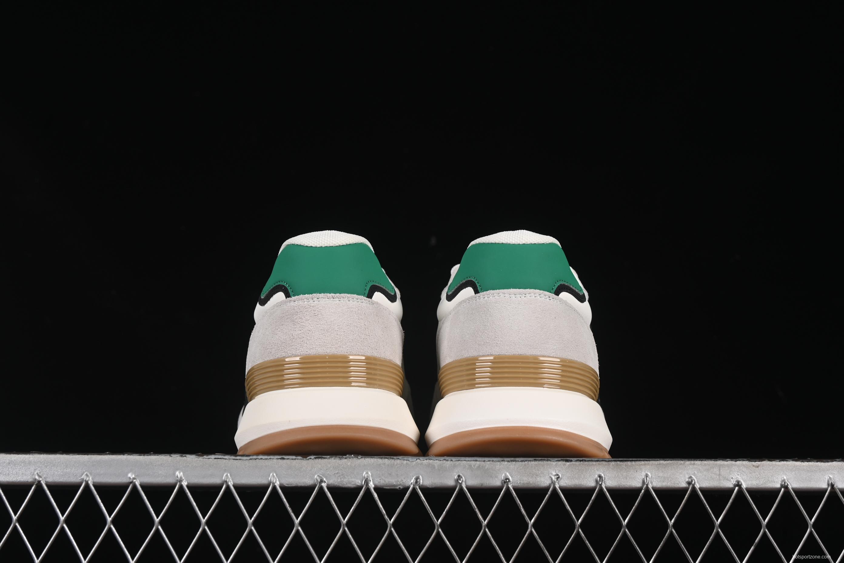 Valentino Punk Style Stitch Pattern Soft Lambskin Comfortable Lace-Up Low-Top Casual Running Shoes - MBH8