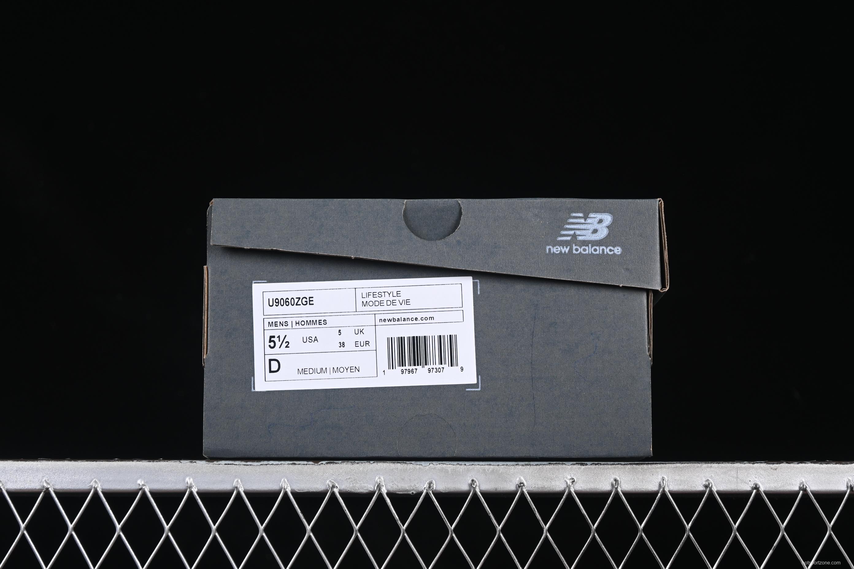 Joe Freshgoods x New Balance 9060 Retro Casual Running Sneakers with ABZORB Cushioning - U9060ZGE