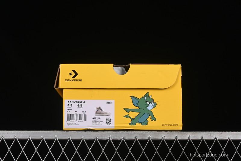 Converse Chuck Taylor All Star 1970s High Top Tom and Jerry Themed Casual Sneakers - A15111C