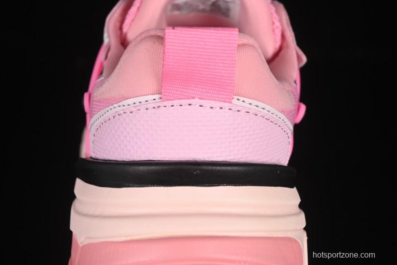 Nike Runtekk Run Retro Low-Top Running Shoes with Cushlon Foam and Anti-Slip Design - FD0736-100