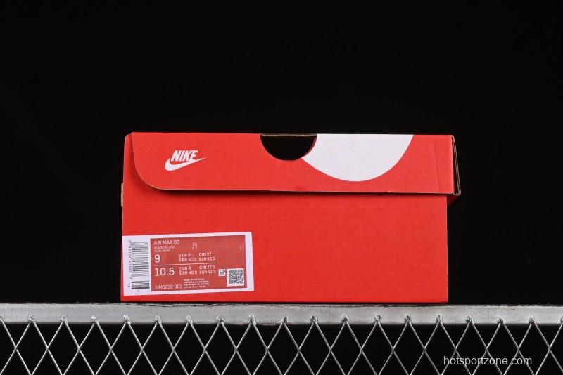 Nike Air Max 90 Retro Running Shoes with Air Cushion Technology - HM0628-001