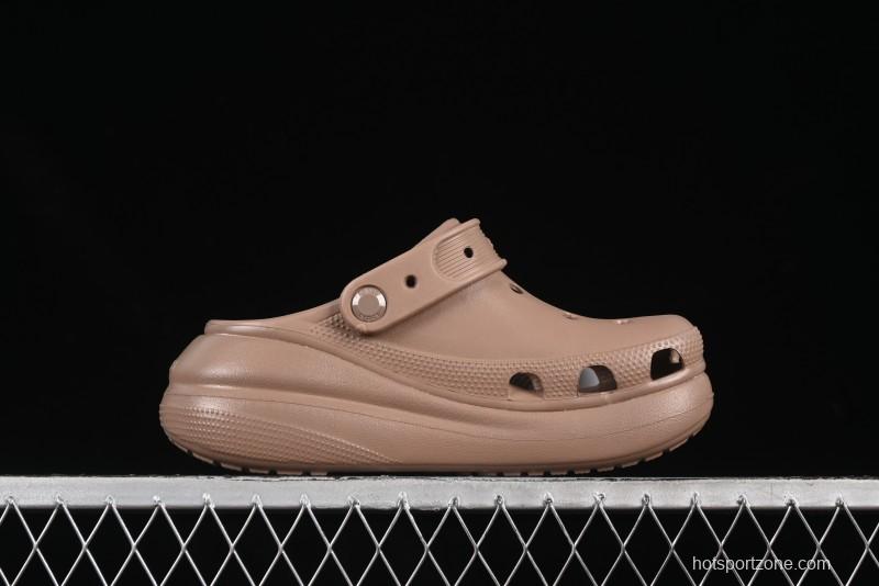 Crocs Classic Puff Two-Way Summer Sandals with Ventilation Holes - B.D4