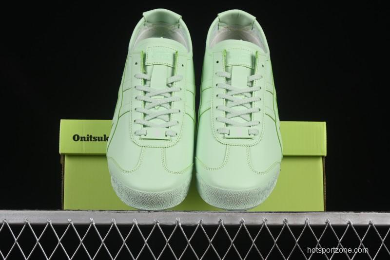 Onitsuka Tiger Mexico 66 Cactful-S Low-Top Leather Sneakers in Pastel Colorway - 1183C347-300