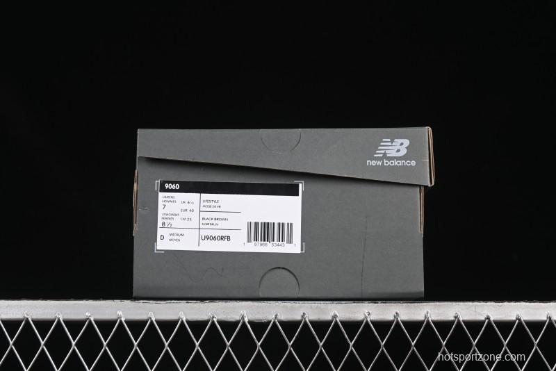 Joe Freshgoods x New Balance 9060 Retro Casual Running Sneakers with ABZORB Cushioning - U9060RFB