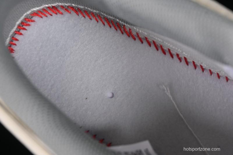 Nike Air Force 1'07 Low LV Collaboration Grey Print Drawstring Casual Sneakers - DM6868-062