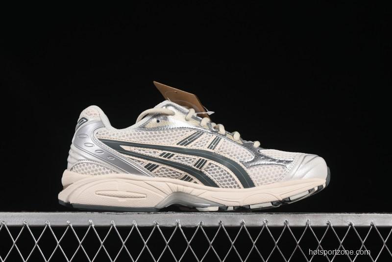 Asics Gel-Kayano 14 Running Shoes with Engineered Elastic Double-Layer Knit Upper and 3D Visible GEL Cushioning - 1201A019-200