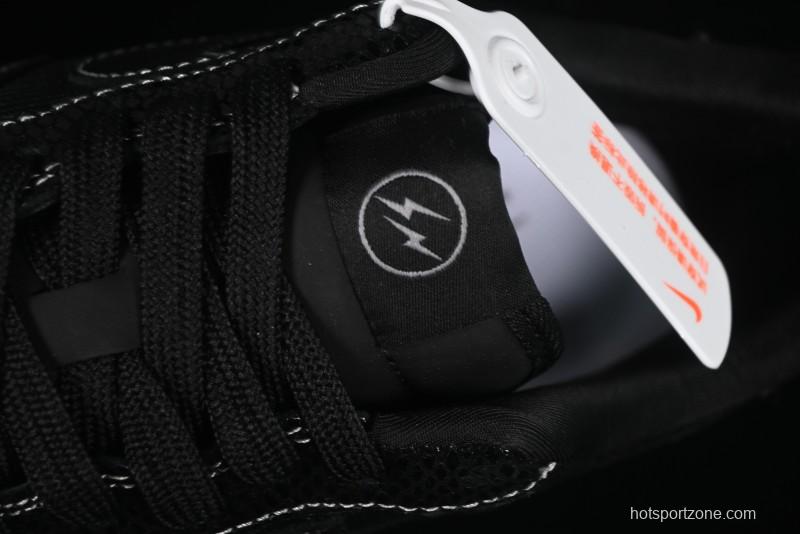 Nike Air Force 1'07 Low Lightning Collaboration Black Snake Scale Casual Sneakers - SC9207-529