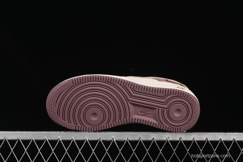 Nike Air Force 1'07 Low Strawberry Bear Custom Casual Sneakers - DB3301-551