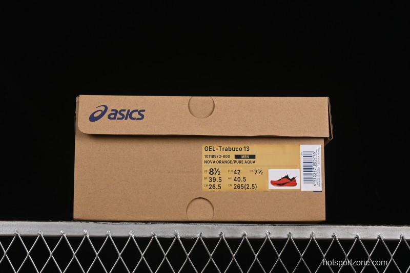 Asics Gel-Trabuco 13 Retro Breathable Casual Shoes with Cushioning for Men - 1011B973-800