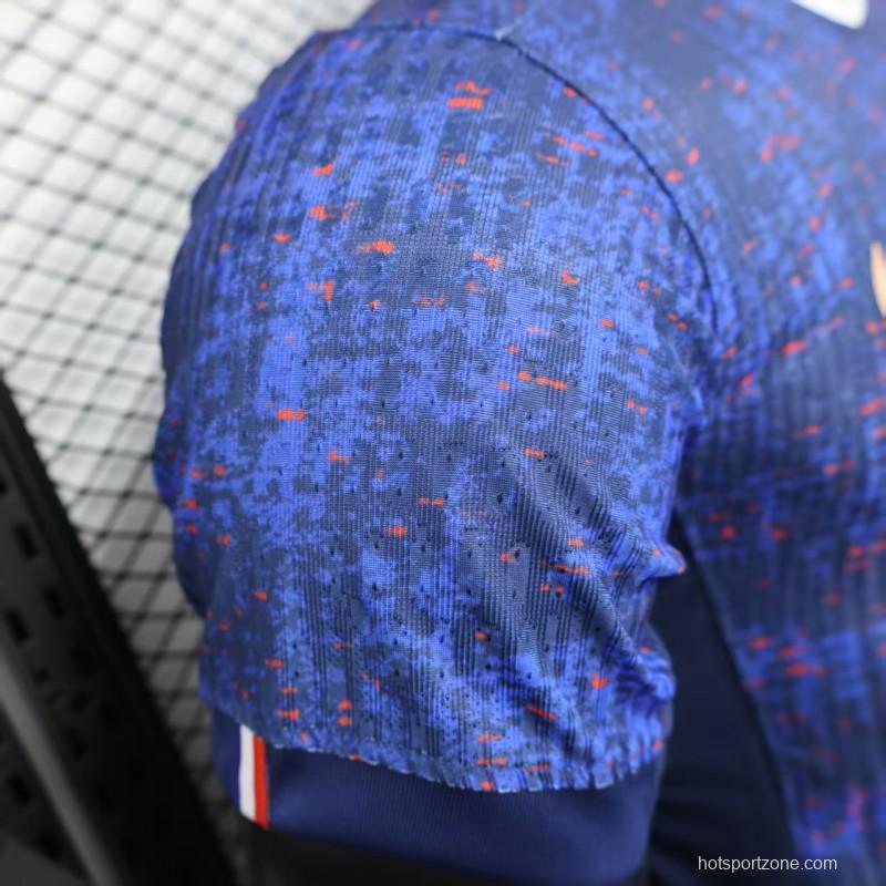 Player Version 2025 France Home Jersey