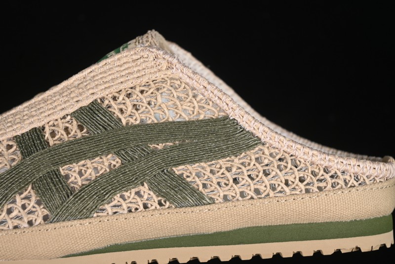 Onitsuka Tiger Mexico 66 Sabot Slip-On Sneakers with Breathable Mesh Upper - 1183C123-252