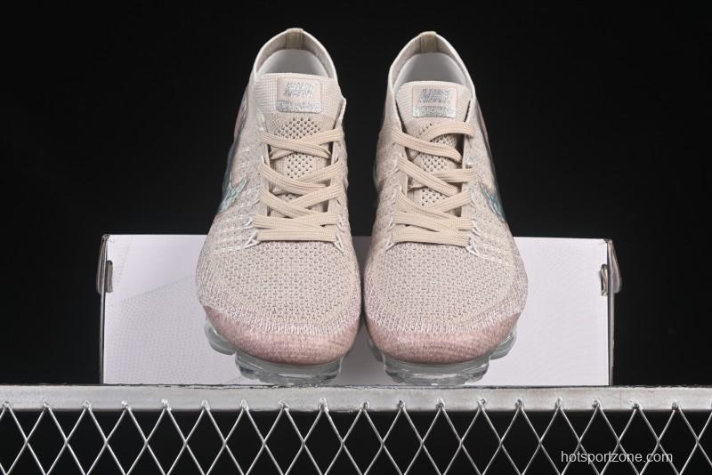 Nike Vapormax Flyknit Breathable Casual Running Shoes with Full-Length Air Cushion - 849557-202