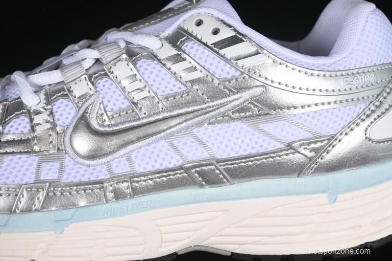 Nike P-6000 Premium Retro Casual Sneakers with Lightweight Design - BV1021-108