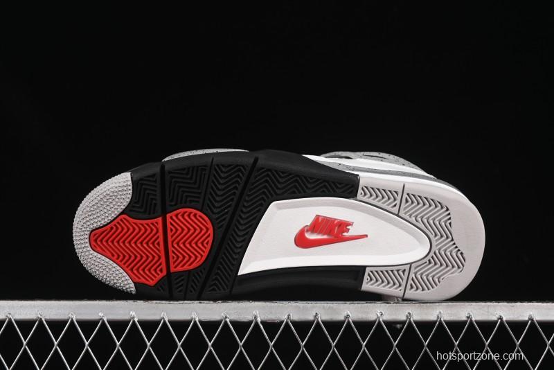 Nike Air Jordan 4 Retro White Cement Basketball Shoes - FV5029-100