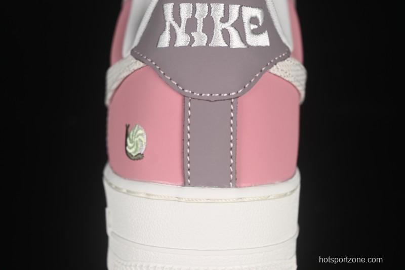 Nike Air Force 1'07 Low Casual Sneakers with Full-Length Air Cushion - IB8874-111