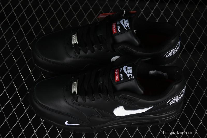 Nike Air Max 1 Retro Running Shoes with Half-Sole Air Cushion - HF8813-001