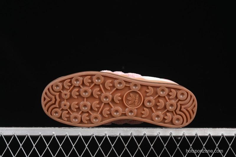 Adidas Originals Gazelle Bold JR8374 Collaboration Low-Top Sneakers with Thick Sole for Slip Resistance and Durability - JR8374