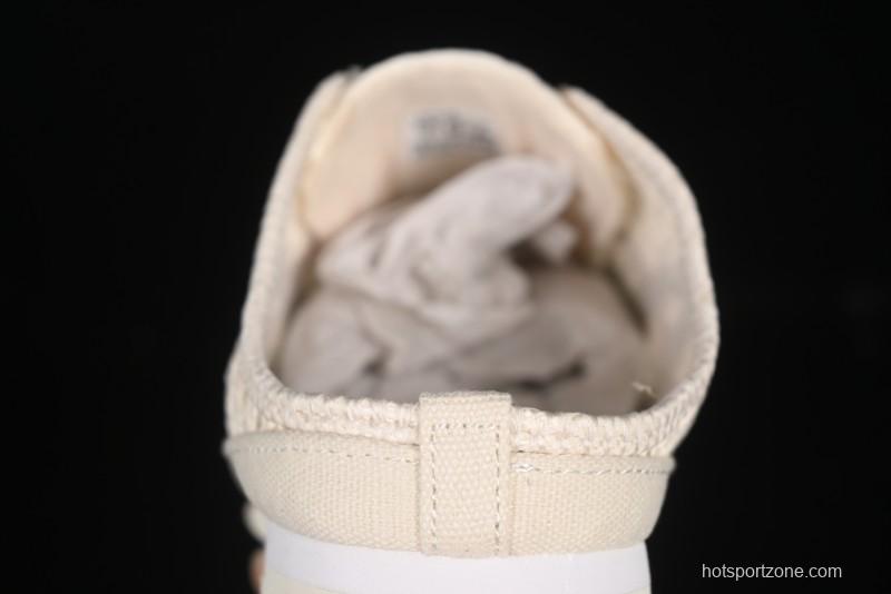 Onitsuka Tiger Mexico 66 Sabot Slip-On Sneakers with Breathable Mesh Upper - 1183C123-100