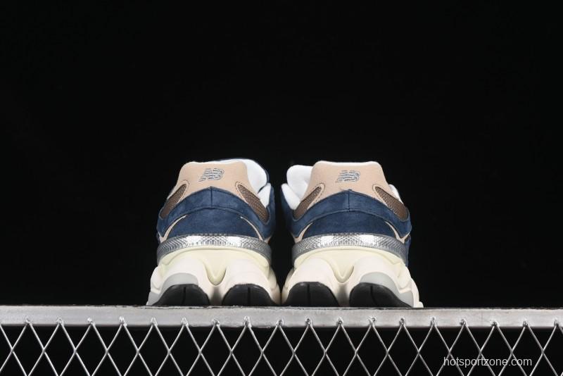 New Balance NB9060 Series Retro Casual Running Shoes with ABZORB Cushioning Technology - U9060LBB