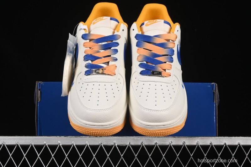 Nike Air Force 1 '07 Low NBA Collaboration Golden State Warriors Casual Sneakers - CS5288-005