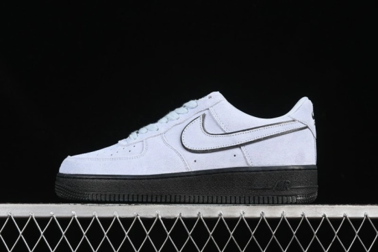 Nike Air Force 1'07 Low Casual Sneakers with Full-Length Air Cushion - HQ1966-400