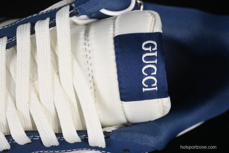 Nike Air Force 1'07 Low Gucci Collaboration Navy Blue Casual Sneakers - KK1988-085