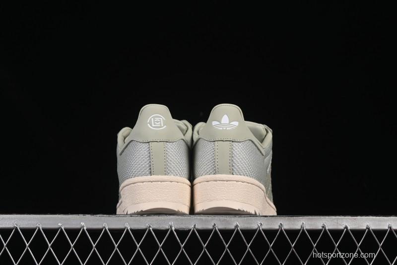 Adidas Clot Superstar Shell Toe Casual Sneakers with Serrated Design - IH3643