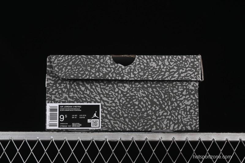 Nike Air Jordan 3 Retro Lucky Shorts Basketball Shoes - CT8532-101