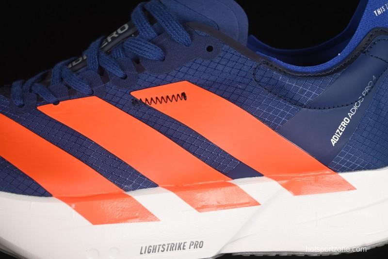 Adidas Adizero Adios 4 Running Shoes Lightweight Breathable Low-Top - JR6370