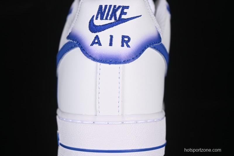 Nike Air Force 1'07 Low Blue Planet Casual Sneakers with Full-Length Air Cushion - ZH0316-079