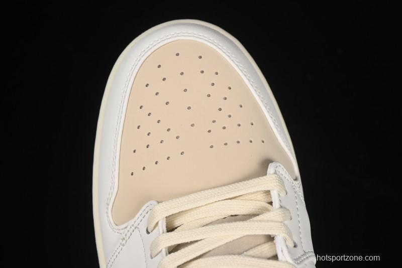Nike Air Jordan 1 Low "Dongdan" Casual Sneakers in Coconut Milk White - IB8855-121
