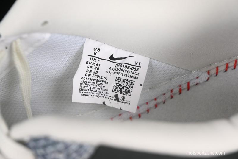 Nike Air Force 1'07 Low Gucci Collaboration Floral Pattern Rubber Sole Casual Sneakers - DF0188-058