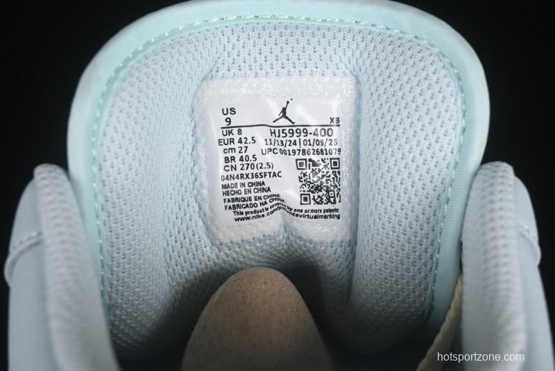 Nike Air Jordan 1 Low AJ1 Mint Blue Low-Top Casual Lifestyle Sneakers - HJ5999-400