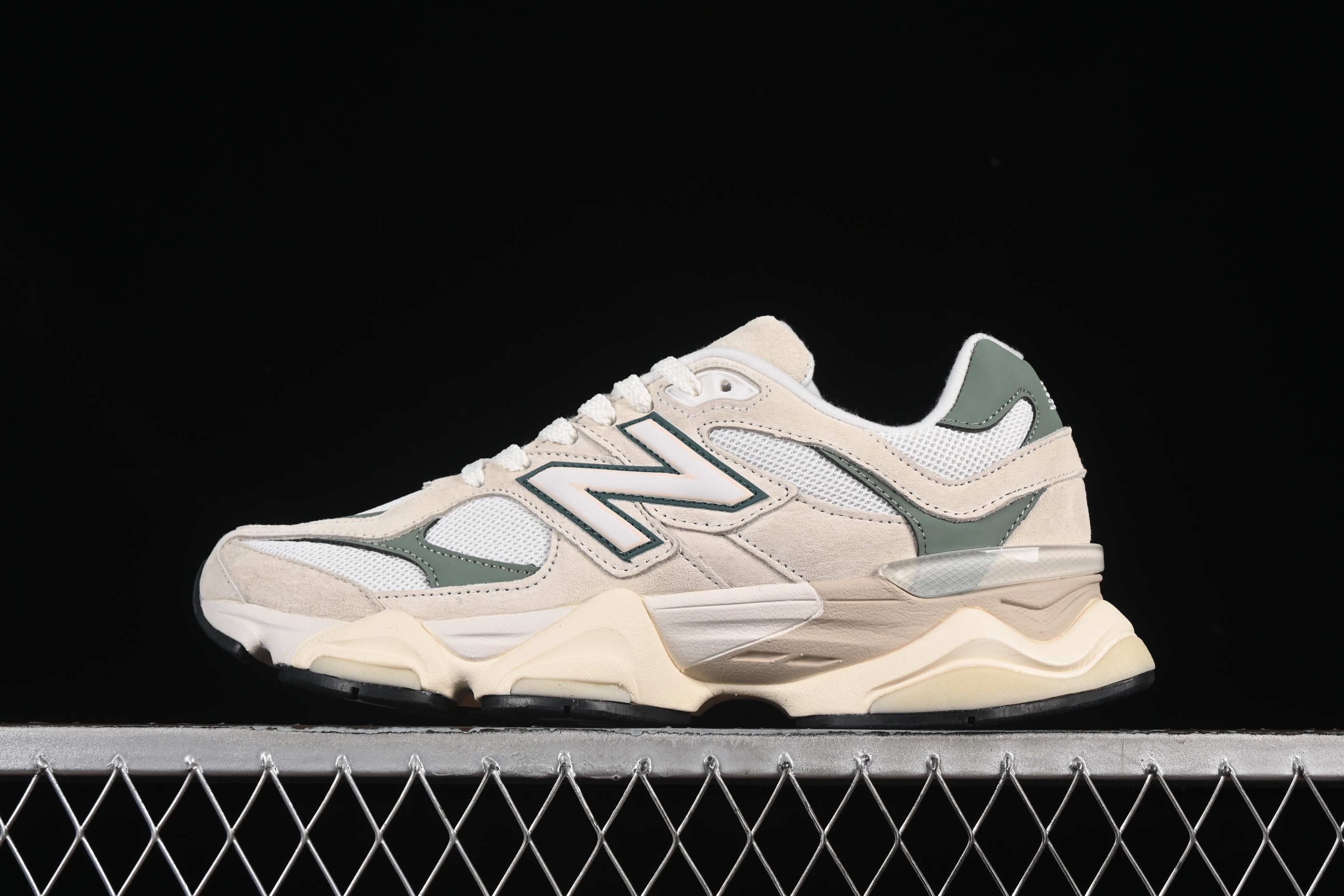 New Balance NB9060 Series Retro Casual Running Shoes with ABZORB Cushioning - U9060EEI