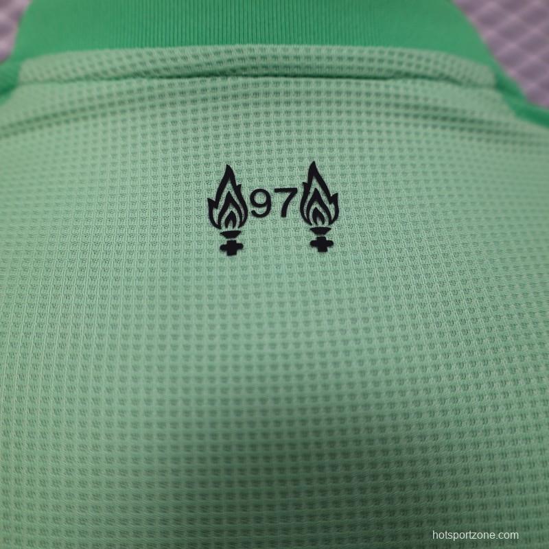 Player Version 25/26 Liverpool Green Goalkeeper Jersey