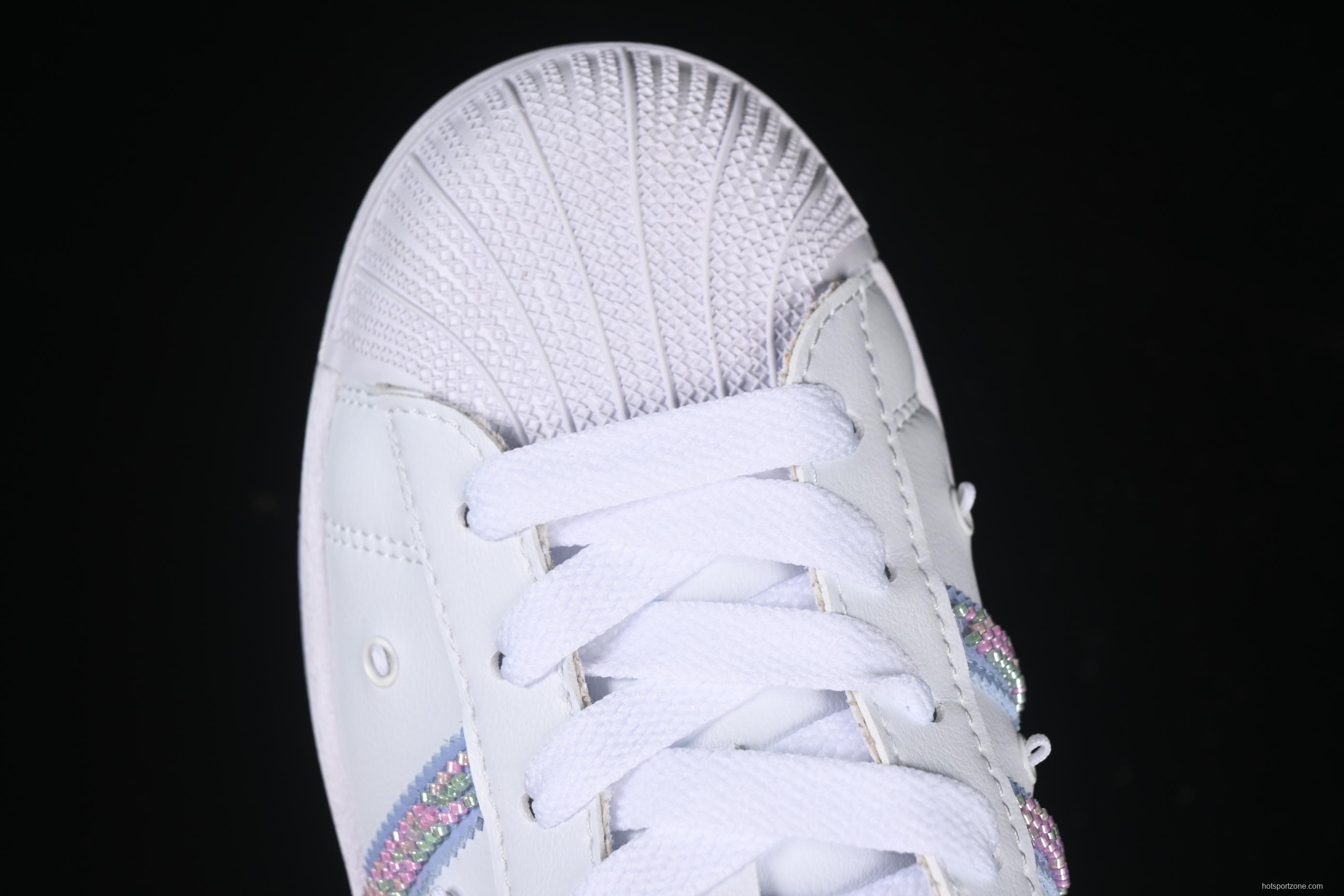 Adidas Superstar II JR Sneakers with Shell Toe Design - JR1332