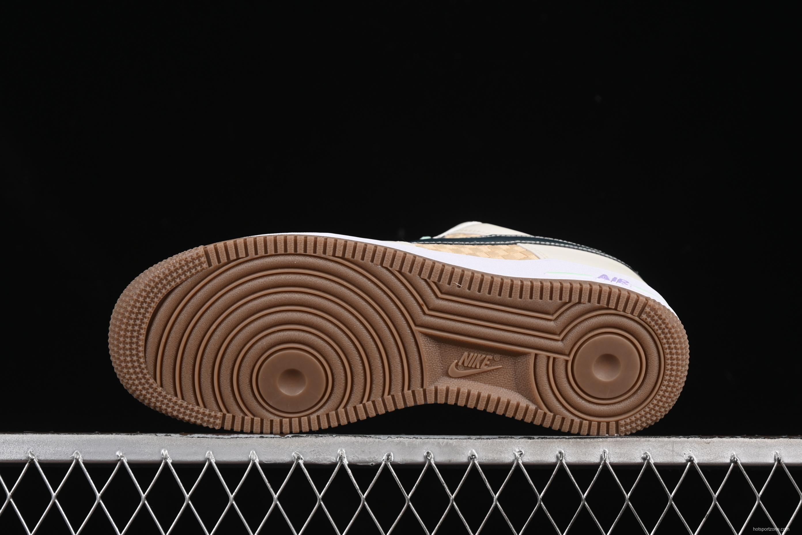 Nike Air Force 1'07 Low Casual Sneakers with Full-Length Air Cushion - IB5722-100