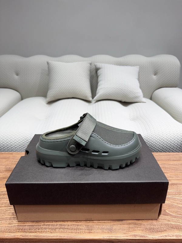 2025 UGG Green Mesh Slippers KFY00220