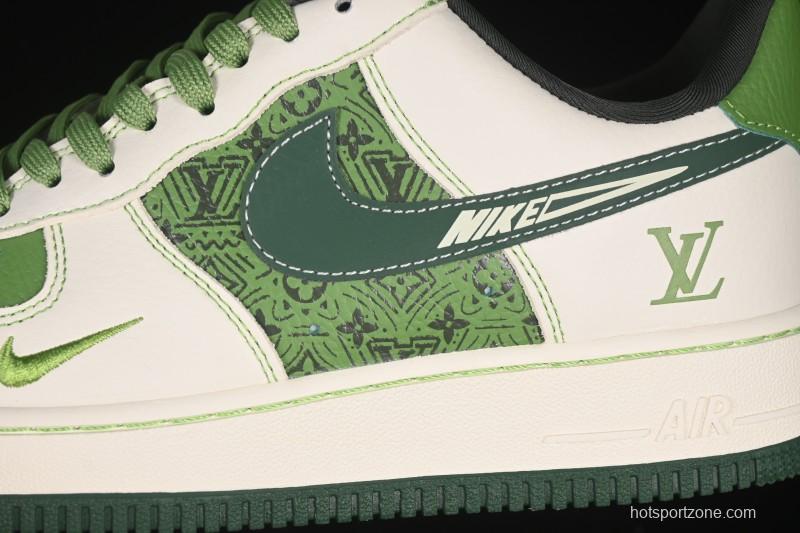 Nike Air Force 1 '07 Low LV Collaboration Turquoise Green Casual Sneakers - KK1988-086
